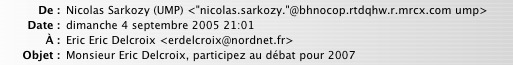 en-tete message