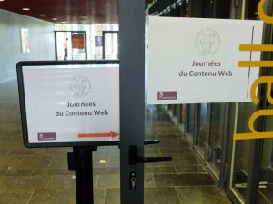 journées du contenu web