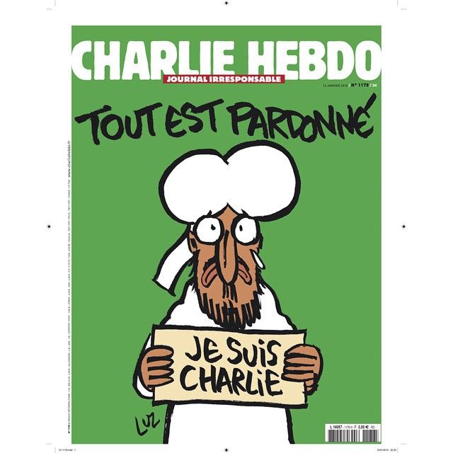 Couverture de charlie Hebdo