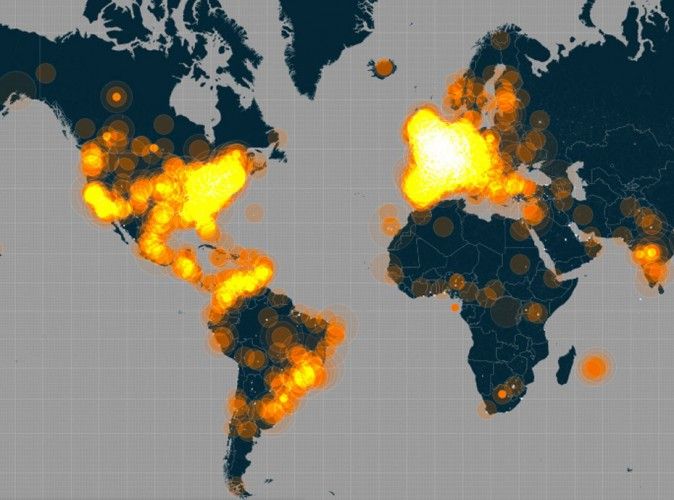 le hashtag #jesuischarlie dépasse les 5 millions de tweets