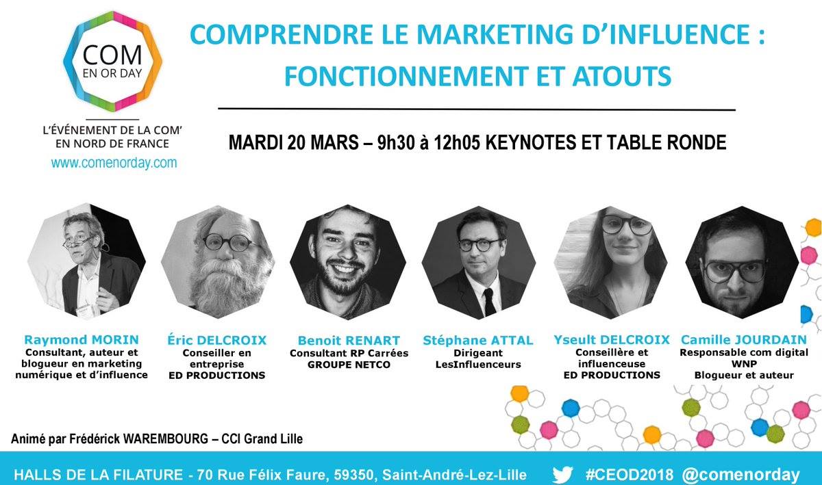 Yseult delcroix dans les différents acteur de la table ronde sur l'influence